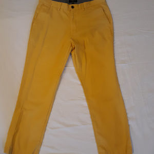 Gold Banana Republic Aiden fit chinos pants